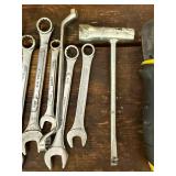 Mixed Hand Tool Lot with Wrenches and Screwdrivers