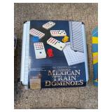 Collection of Modern Party and Board Games including Office Space and Mexican Train Dominoes