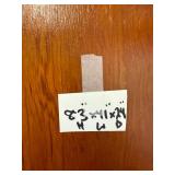 Pair of Tall Wooden Storage Cabinets with Adjustable Shelves