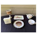 Assorted Decorative Dishware and Ceramics Collection