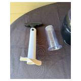 Hamilton Beach 6 Speed Burst Mixer with Glass Bowl and Food Processor Set