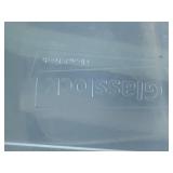 Collection of Food Storage Containers with Lids Assorted Shapes and Sizes