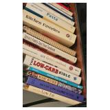Collection of Assorted Cookbooks and Recipe Binders