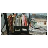 Large Collection of Cookbooks and Food Magazines Assorted Years