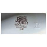 Precious Moments Collectibles Set with Figurines, Plate, and Gift Box