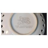 Precious Moments Collectibles Set with Figurines, Plate, and Gift Box