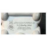 Precious Moments Collectibles Set with Figurines, Plate, and Gift Box