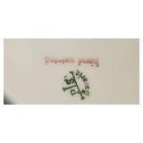 Set of Vintage Decorative Bone China Plates, Mixed Makers Inc Paragon, Bavaria & Nippon