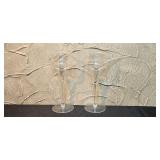 Collection of Glassware Including Wine Glasses, Crystal Decanter, and Accessories