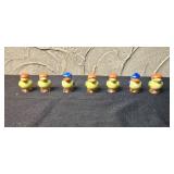 Vintage Porcelain Collection: Royal Tara Ireland Dish, Bonnet Salt and Pepper Shakers, and Bird Figurines