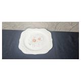 Assorted Vintage Kitchenware Lot with Homer Laughlin Plate, Glass Coasters, Thimbles, and More