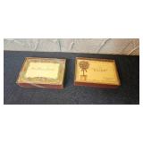 Fenton Amberina Cabbage Rose Compote & Assorted Vintage Glassware, Coasters, Place Cards and Decorative Napkin Rings Collection