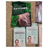 Assorted Beauty, Personal Care, and Accessories Lot with Storage Bins - content quantities unknown