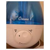 Crane Drop Shape Ultrasonic Cool Mist Humidifier with Manual