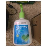 Household Electronics and Supplies Lot with Radio, Swiffer Refills, Lotion