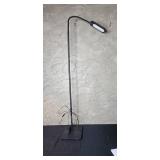 Adjustable Black LED Floor Lamp with Power Cord