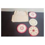 Home Kitchen Collection with Glass Mug Set, Golf Mugs, Pot Holders, Linens, and Fall Decor