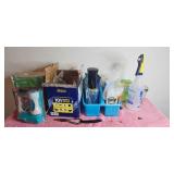 Assorted Household Cleaning Supplies and Tools Collection - content quantities unverified