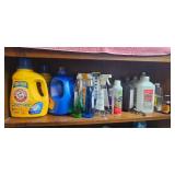 Assorted Household Cleaning Supplies and Tools Collection - content quantities unverified