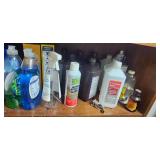 Assorted Household Cleaning Supplies and Tools Collection - content quantities unverified