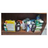 Assorted Household Cleaning Supplies and Tools Collection - content quantities unverified