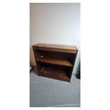 Wooden Two-Shelf Bookcase