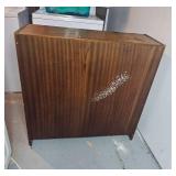 Wooden Two-Shelf Bookcase