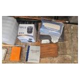 Home Decor and Office Supply Lot with Storage Boxes and Accessories