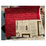 Thimbleberries Holiday Stars Quilt Kit with Assorted Christmas Fabric Remnants