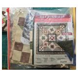 Collection of Quilting and Embroidery Kits with Accessories
