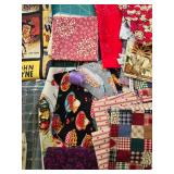 Large Assorted Quilting Cotton Fabric Scrap Lot