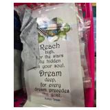 Quilting Lot with Fabrics, Quilting Books, Precut Squares and Accessories