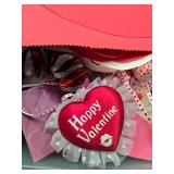 Vintage Valentine Cards, Decorations and Craft Lot