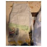 Quilting Fabric Lot with Patchwork Quilt Blocks and Assorted Scraps