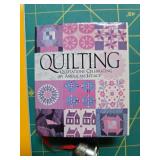 Large Quilting Pattern and Journal Collection with Crochet Hooks and Books