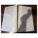 Craft Supplies and Office Organization Lot Including Photo Album, Magnifying Screen, CD Rack, and Thread Cutter Tool