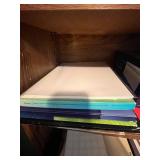 Lot of Office Supplies with Paper, Envelopes, and CD Labels