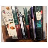 Collection of Christian Books, Commentaries, and Devotionals - Books only shelf not included