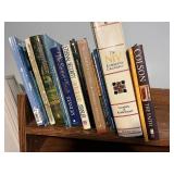 Collection of Religious and Spiritual Books Including Study Guides and Bibles