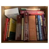 Collection of Religious and Spiritual Books Including Study Guides and Bibles