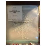 Large Holiday Gift Tag and Ornament Assortment with Santa Bucket