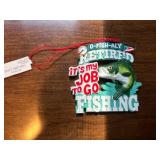 Home Decor and Collectibles Lot - Wall Clock, Ceramic Crock, Ornaments, Heater, and More