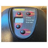 Home Decor and Collectibles Lot - Wall Clock, Ceramic Crock, Ornaments, Heater, and More