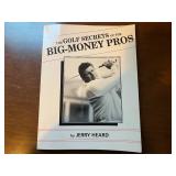 Golf Enthusiast Lot W Book Collection & Dallas Cowboys Turf Tee Mat and Floating Golf Game