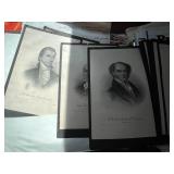 Mixed Educational and Leisure Lot: Puzzles, U.S. Presidents Binder, Songbook, and Books