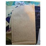 Collection of Assorted Purple and Floral Quilting Fabric Pieces