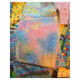 Colorful Assorted Cotton Fabric Quarters Lot with Novelty Prints