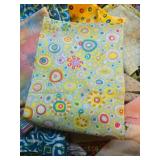 Colorful Assorted Cotton Fabric Quarters Lot with Novelty Prints