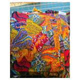 Colorful Assorted Cotton Fabric Quarters Lot with Novelty Prints