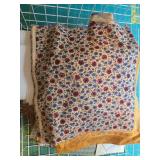 Assorted Quilting Fabric Remnants and Vintage Sewing Patterns